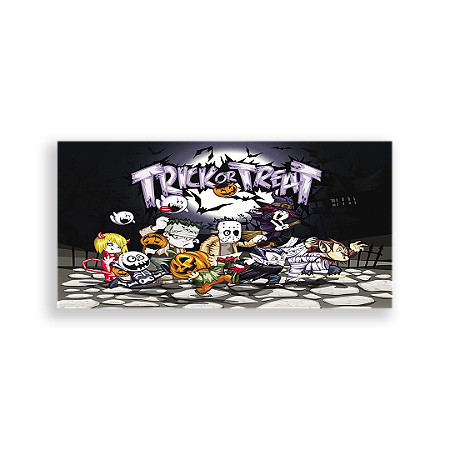 Capa Painel Retangular Sublimado - Dia das Bruxas Halloween