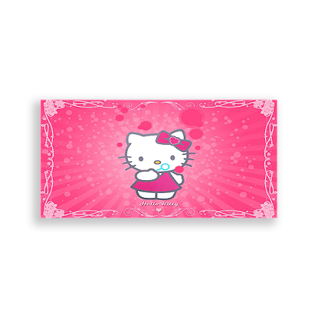 Capa Painel Retangular Sublimado - Hello Kitty