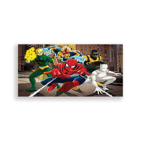 Capa Painel Retangular Sublimado - Homem Aranha