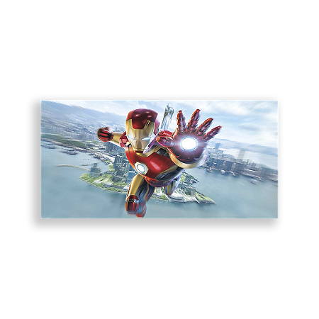 Capa Painel Retangular Sublimado - Homem De Ferro