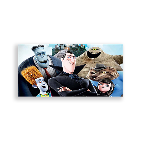 Capa Painel Retangular Sublimado - Hotel Transilvânia