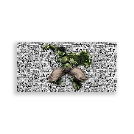 Capa Painel Retangular Sublimado - Hulk
