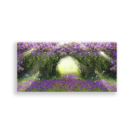 Capa Painel Retangular Sublimado - Jardim