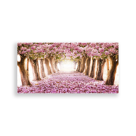 Capa Painel Retangular Sublimado - Jardim Encantado