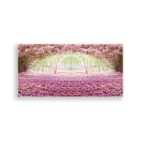 Capa Painel Retangular Sublimado - Jardim Encantado