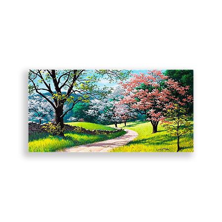 Capa Painel Retangular Sublimado - Jardim Encantado