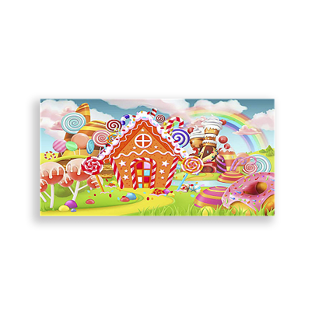 Capa Painel Retangular Sublimado - João E Maria