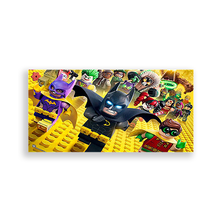 Capa Painel Retangular Sublimado - Lego