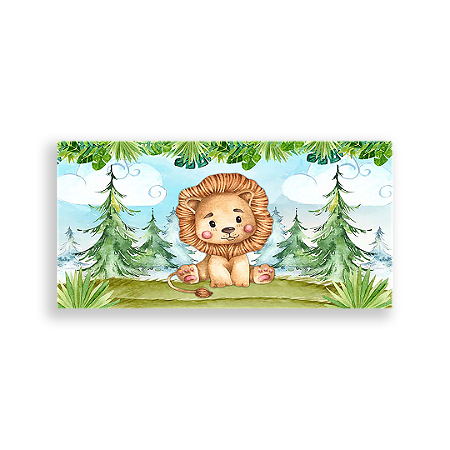 Capa Painel Retangular Sublimado - Leão