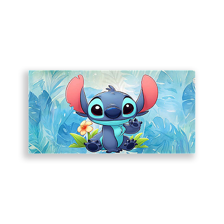 Capa Painel Retangular Sublimado - Lilo E Stitch