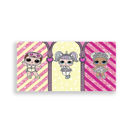 Capa Painel Retangular Sublimado - Lol Surprise