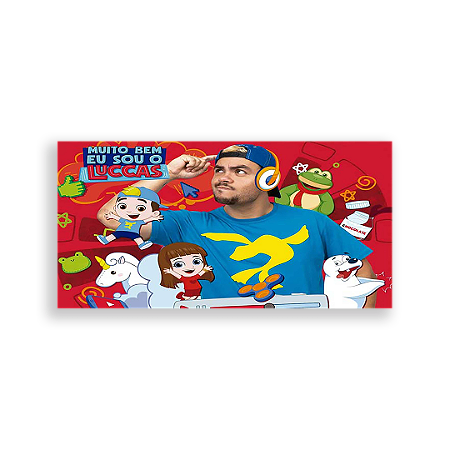 Capa Painel Retangular Sublimado - Luccas Neto