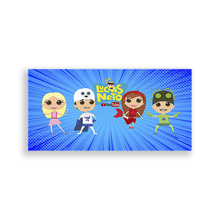 Capa Painel Retangular Sublimado - Luccas Neto