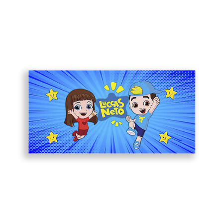 Capa Painel Retangular Sublimado - Luccas Neto