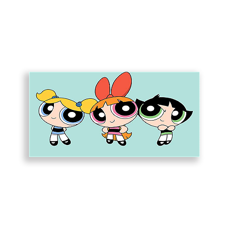 Capa Painel Retangular Sublimado - Meninas Super Poderosas