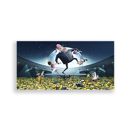 Capa Painel Retangular Sublimado - Meu Malvado Favorito