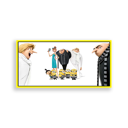 Capa Painel Retangular Sublimado - Meu Malvado Favorito