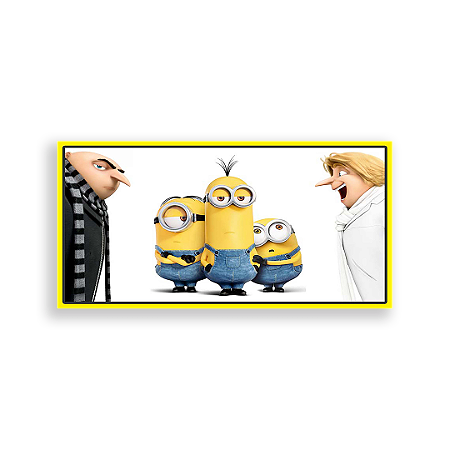 Capa Painel Retangular Sublimado - Meu Malvado Favorito