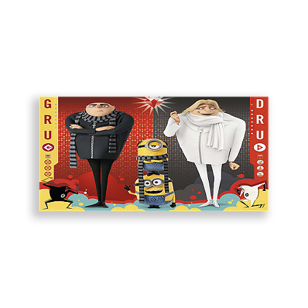 Capa Painel Retangular Sublimado - Meu Malvado Favorito