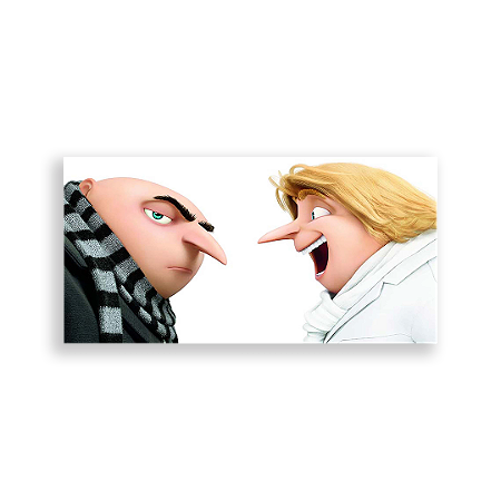 Capa Painel Retangular Sublimado - Meu Malvado Favorito