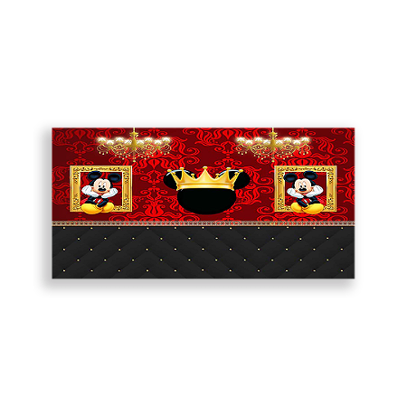Capa Painel Retangular Sublimado - Mickey Mouse