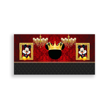 Capa Painel Retangular Sublimado - Mickey Mouse