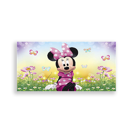 Capa Painel Retangular Sublimado - Minnie Rosa