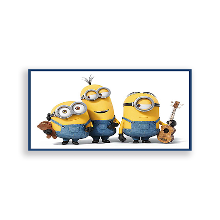 Capa Painel Retangular Sublimado - Minnions