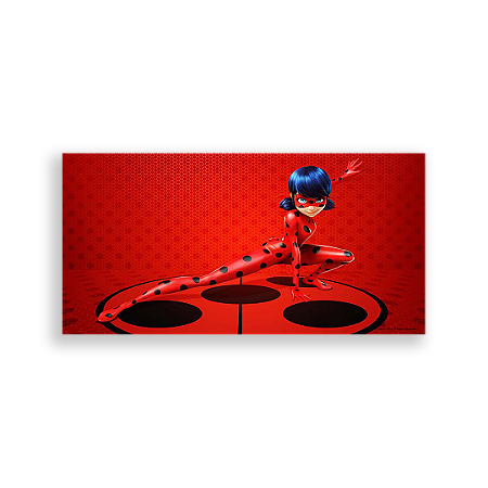Capa Painel Retangular Sublimado - Miraculous