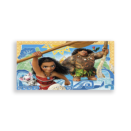 Capa Painel Retangular Sublimado - Moana