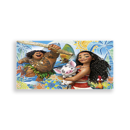 Capa Painel Retangular Sublimado - Moana