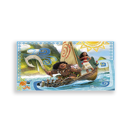 Capa Painel Retangular Sublimado - Moana