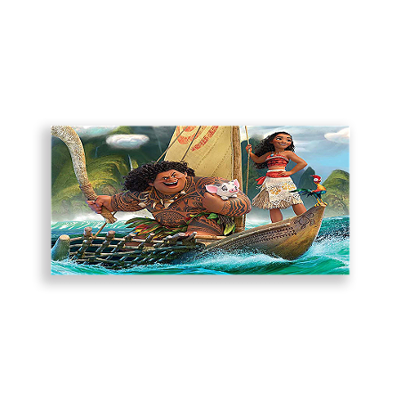 Capa Painel Retangular Sublimado - Moana