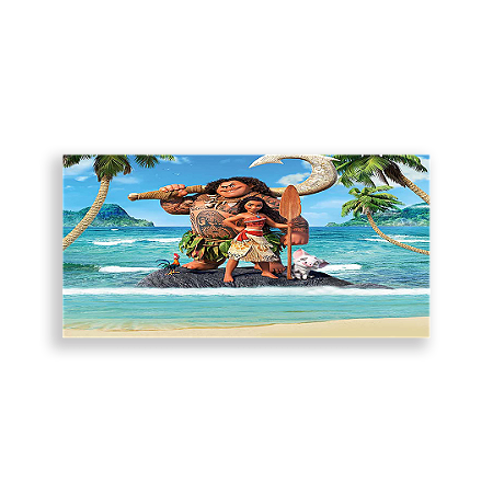 Capa Painel Retangular Sublimado - Moana