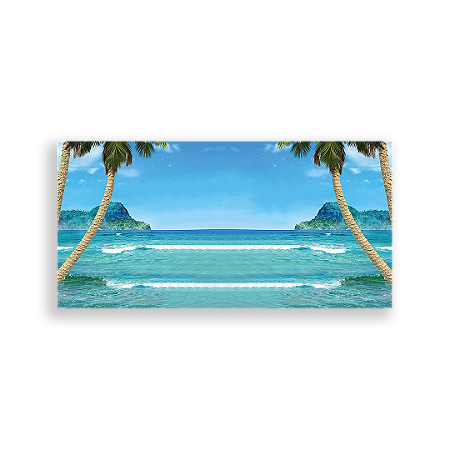 Capa Painel Retangular Sublimado - Moana
