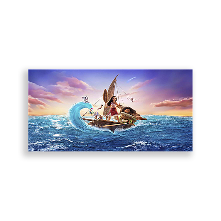 Capa Painel Retangular Sublimado - Moana