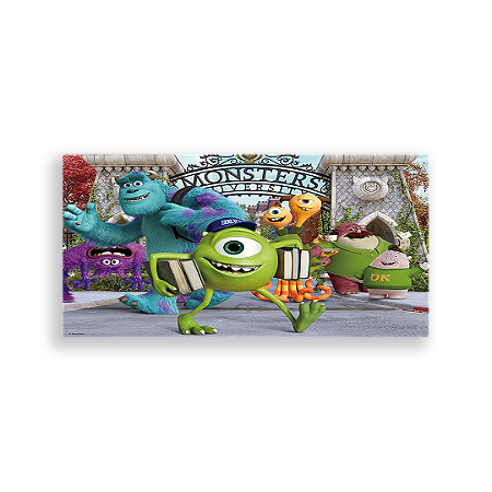 Capa Painel Retangular Sublimado - Monstros Sa