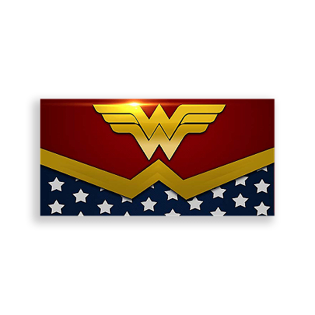 Capa Painel Retangular Sublimado - Mulher Maravilha