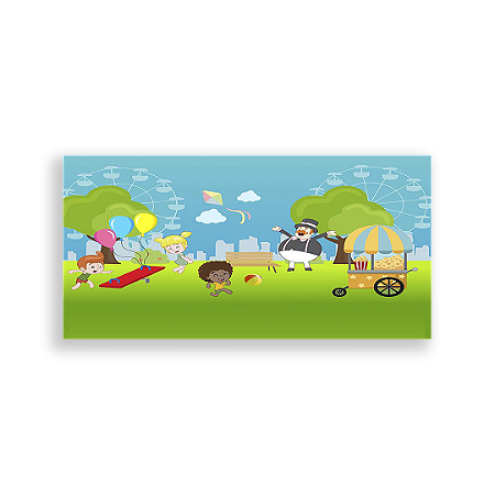 Capa Painel Retangular Sublimado - Mundo Bita