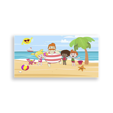 Capa Painel Retangular Sublimado - Mundo Bita