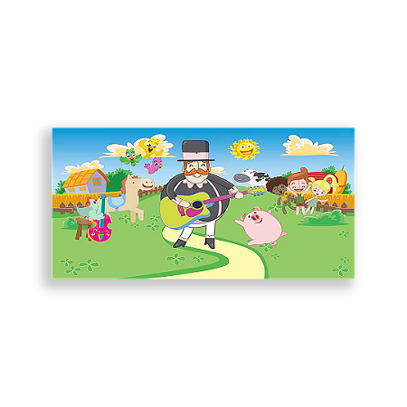 Capa Painel Retangular Sublimado - Mundo Bita