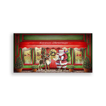 Capa Painel Retangular Sublimado - Natal