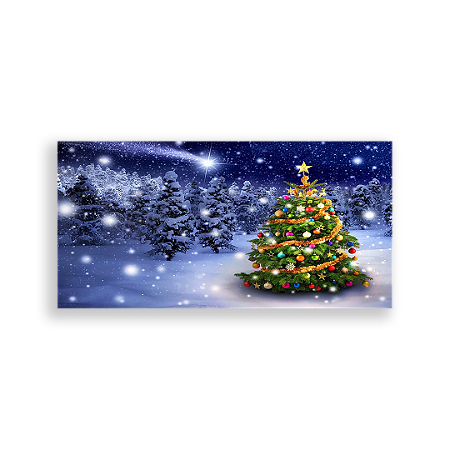 Capa Painel Retangular Sublimado - Natal