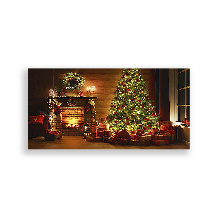 Capa Painel Retangular Sublimado - Natal