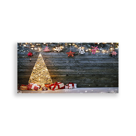 Capa Painel Retangular Sublimado - Natal