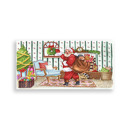 Capa Painel Retangular Sublimado - Natal