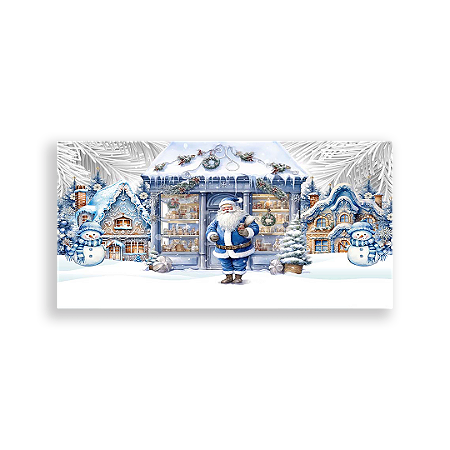 Capa Painel Retangular Sublimado - Natal