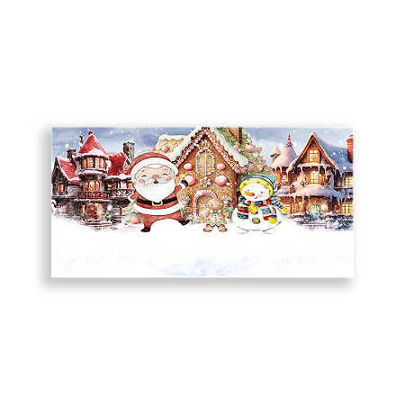 Capa Painel Retangular Sublimado - Natal