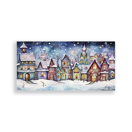 Capa Painel Retangular Sublimado - Natal