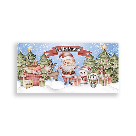 Capa Painel Retangular Sublimado - Natal